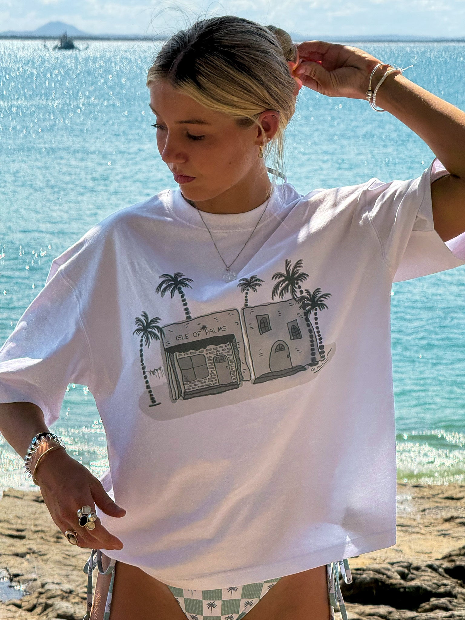 ON ISLAND TIME TEE